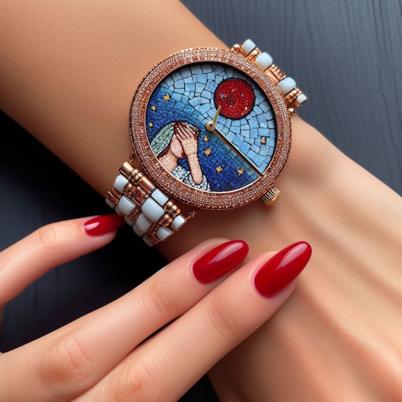 ساعت های هنری ؛ میناکاری، اسکلتون و میکرو موزاییک در ساعت های مچی